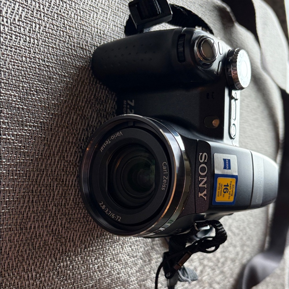 Sony Black and Silver Digital Camera